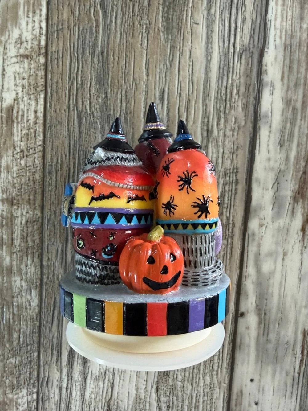 Halloween Cat Trio Wall Decor - Multi-Color